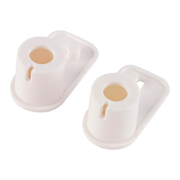 Pair Of Fridge Freezer Door Hinge Replacement Kit For Dometic RM2350 RM2301 RM2553 - 0