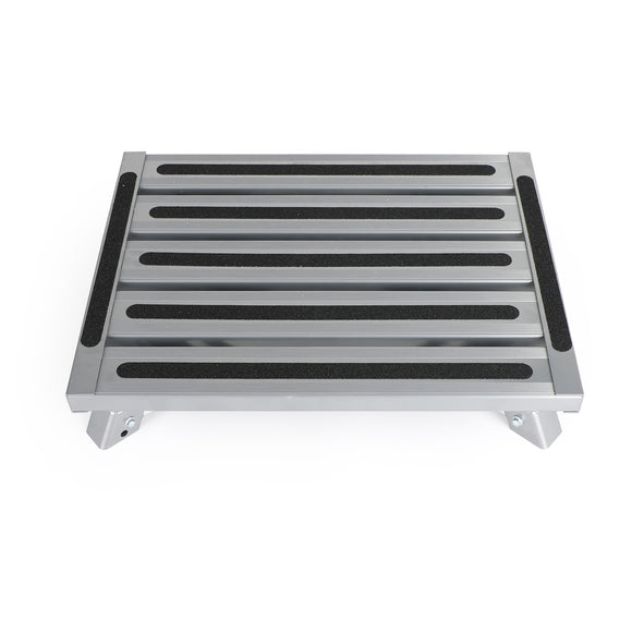 Portable RV Folding Aluminum Platform Step Stool Trailer Camper Working Ladder