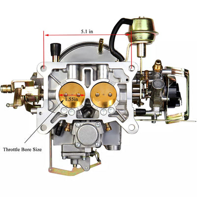 Ford 1968-1973 Mustang Motor 289 302 351 Cu 2 Barrel Vergaser Carb 2100A800 - 0