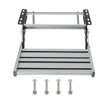 Aluminium Manuell Herausziehbare Klapptrittstufe Wohnmobil RV Campervan Caravan Neujahrsverkauf