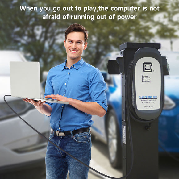 V2L Type 2 to Euro Plug Discharge EV Charger Adapter 16A EVSE IEC 62196 Plug