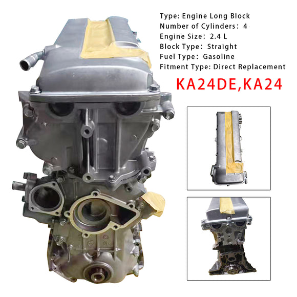 Nissan Frontier 2.4L 1998-2004 New KA24DE Motor Engine Block KA24