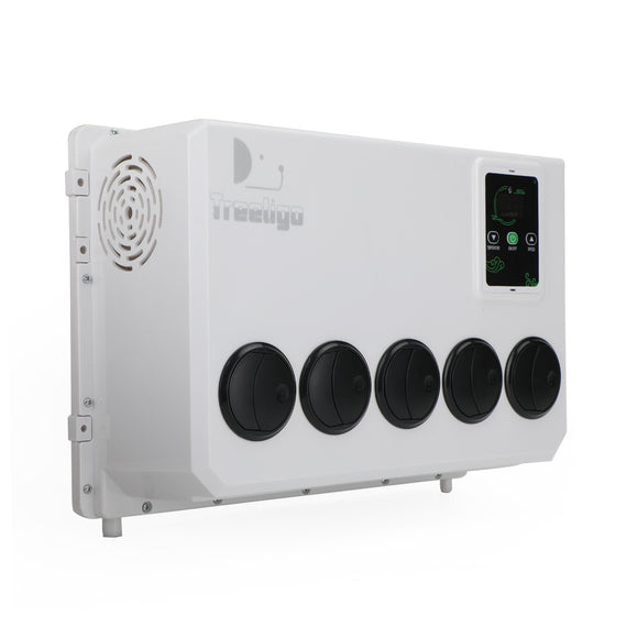 12V 12000 BTU Energy Efficient Split AC Air Conditioner for RV Truck Cab Semi Trucks Buses Caravans