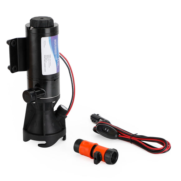 Portable 12V RV Macerator Pump for Waste Water Processing - Sewage Chopper Pump