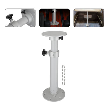 RV Aluminum Table Leg Pedestal Durable for Caravan Boat Motorhome Furnitur