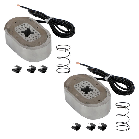 2Pcs/4Pcs 12" Electric Trailer Axle Brake Magnet Replacement Kit Fit 5200~7000lbs Axles