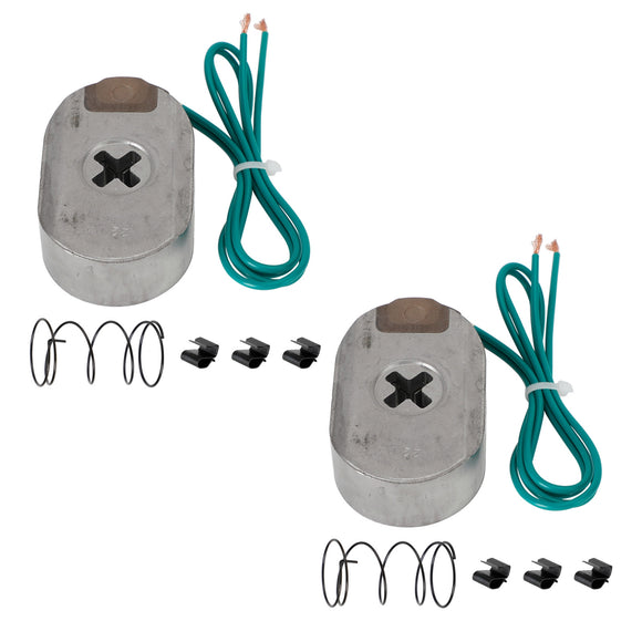 2Pcs/4Pcs 12" Electric Trailer Axle Brake Magnet Replacement Kit Fit 3500lbs Axles