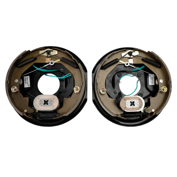 10" Electric Trailer Brake Kit-Self Adjusting-Left/Right Hand Assemblies-3500lbs