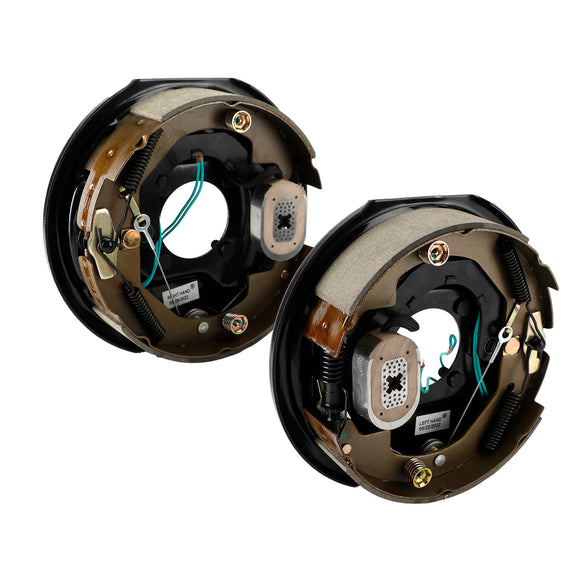 10" Electric Trailer Brake Kit-Self Adjusting-Left/Right Hand Assemblies-3500lbs