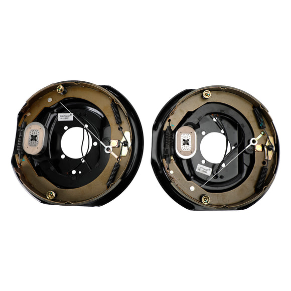 12" Electric Trailer Brake Kit-Self-Adjusting-Left/Right Hand Assemblies 5.2K-7K