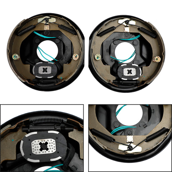 10" Electric Trailer Brake Kit-Left and Right Hand Assemblies-3500 lbs
