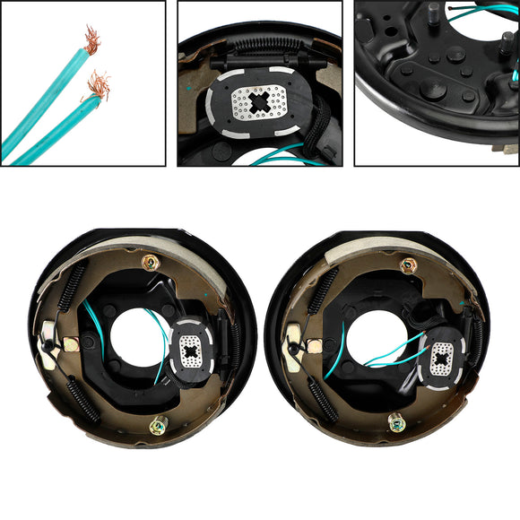 10" Electric Trailer Brake Kit-Left and Right Hand Assemblies-3500 lbs
