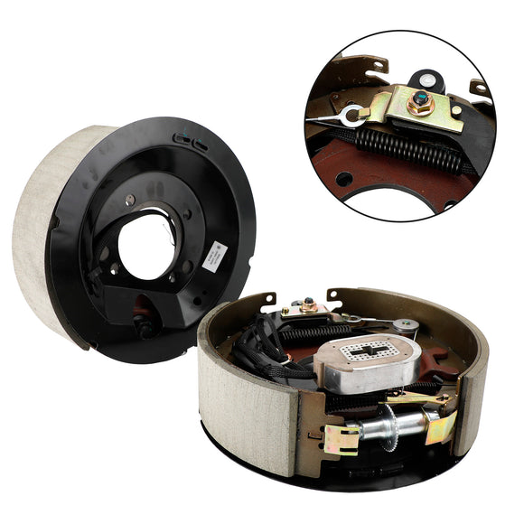 Electric Trailer Brake Kit 12-1/4"-Left/Right Hand-8K W/Shields-Self-Adjusting