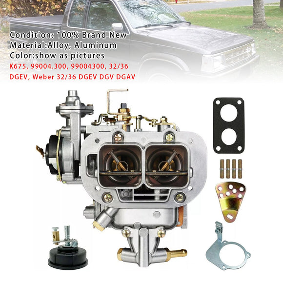 1969-1972 Datsun Pickup L16 1600cc PL521 Datsun 510 Weber 32/36 DGV DGEV DGAV 2 Barrel Carburetor 22680 99004300 32/36 DGEV Generic