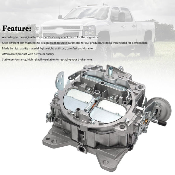Chevrolet Chevy small block Gen 5.7L/350 Quadrajet Carburetor 750 CFM 7026202 7027213