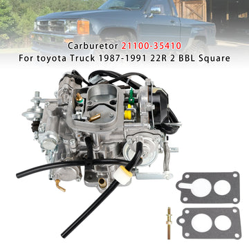 Carburetor 21100-35410 For toyota Truck 1987-1991 22R 2 BBL Square