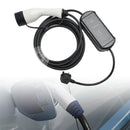 Type 2 Portable EV Charger 8 Metre Cable UK 3 Pin Plug 10A-5