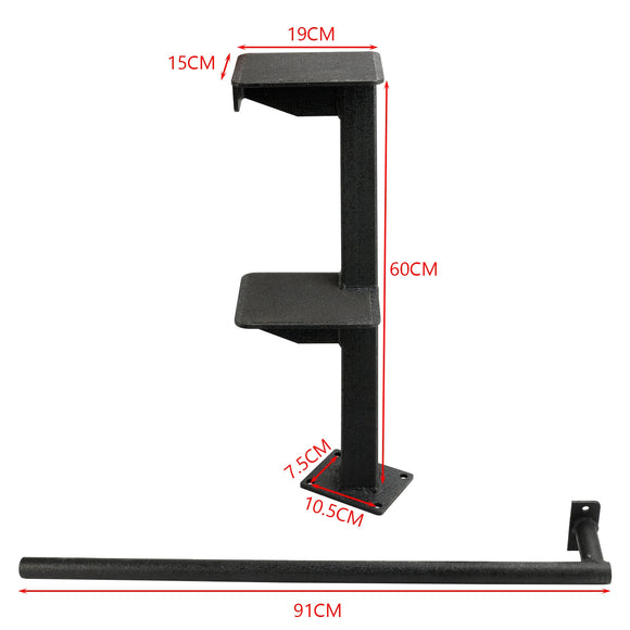 3 Step Combo Step bass Boat Trailer Steps