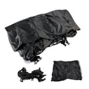 Hochleistungs-Bootsplane, wasserdicht, schwarz, für 16–18 Fuß Angel-, Ski- und Bassboote, Schutzhülle-1