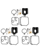 1989-2009 Yamaha 2-Takt Außenbordmotoren 40 PS 3X Vergaser Reparatursatz 6H4-W0093-02 6H4-W0093-03 Generisch-9