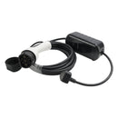 Type 2 Portable EV Charger 8 Metre Cable UK 3 Pin Plug 10A-8