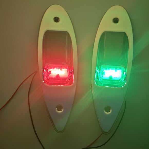12-24V IP67 Navigationssignalleuchte Boot Yacht Segelsignal Warnlicht