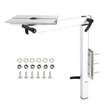 Pied de Table RV réglable à 360 ° et pivotant, pliable, pour camping-car, camping-car Vente du Nouvel An