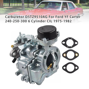 Carburetor D5TZ9510AG For Ford YF Carter 240-250-300 6 Cylinder CIL 1975-1982 - 0