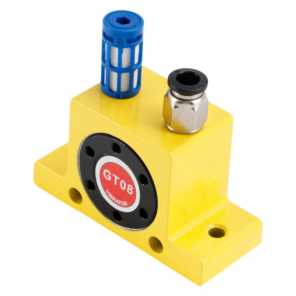 Pneumatic Turbine Vibrators GT08 1/8Inch Silent Golden Industrial Vibrator
