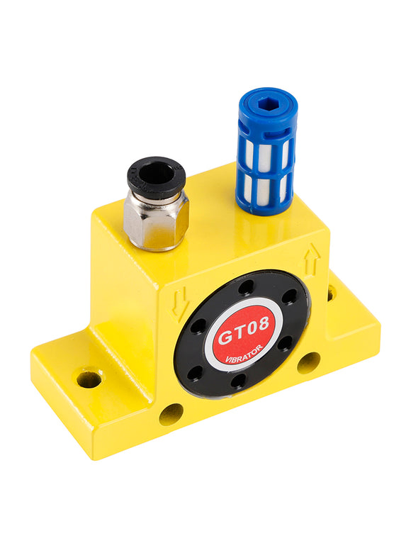 Pneumatic Turbine Vibrators GT08 1/8Inch Silent Golden Industrial Vibrator