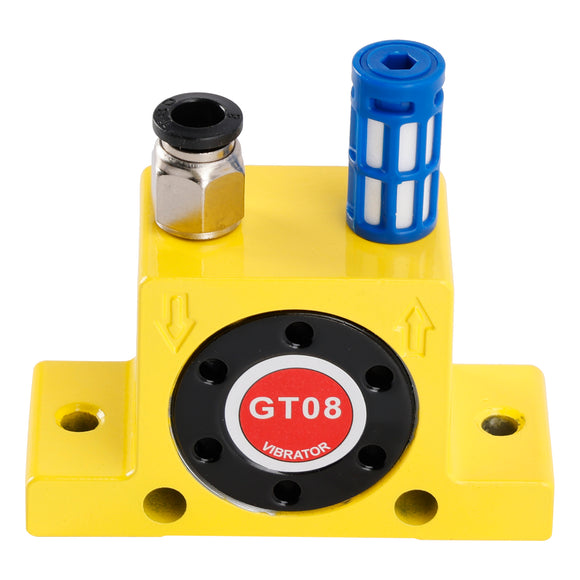 Pneumatic Turbine Vibrators GT08 1/8Inch Silent Golden Industrial Vibrator