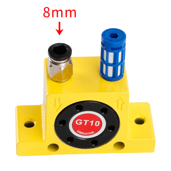 Pneumatic Turbine Vibrators GT10 1/8Inch Silent Golden Industrial Vibrator