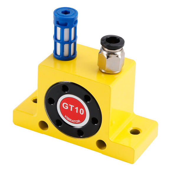 Pneumatic Turbine Vibrators GT10 1/8Inch Silent Golden Industrial Vibrator