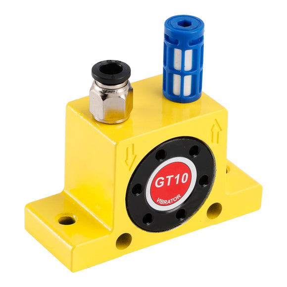 Pneumatic Turbine Vibrators GT10 1/8Inch Silent Golden Industrial Vibrator