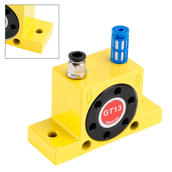 Pneumatic Turbine Vibrators GT13 1/4Inch Silent Golden Industrial Vibrator