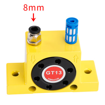 Pneumatic Turbine Vibrators GT13 1/4 Inch Silent Golden Industrial Vibrator - 0
