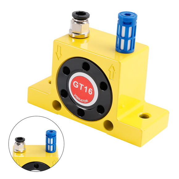 Pneumatic Turbine Vibrators GT16 1/4Inch Silent Golden Industrial Vibrator
