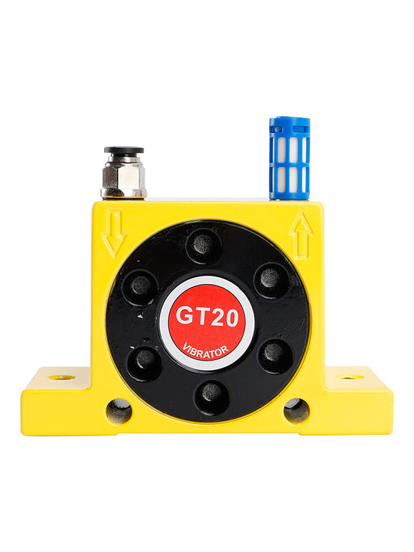 Pneumatic Turbine Vibrators GT20 1/4Inch Silent Golden Industrial Vibrator