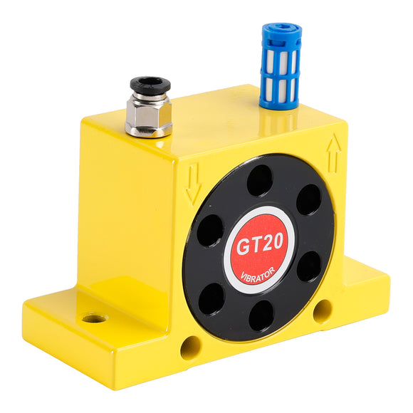 Pneumatic Turbine Vibrators GT20 1/4Inch Silent Golden Industrial Vibrator