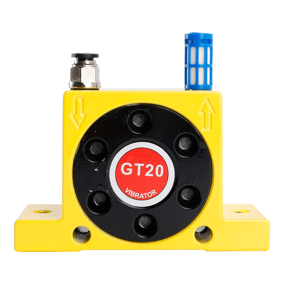 Pneumatic Turbine Vibrators GT20 1/4Inch Silent Golden Industrial Vibrator