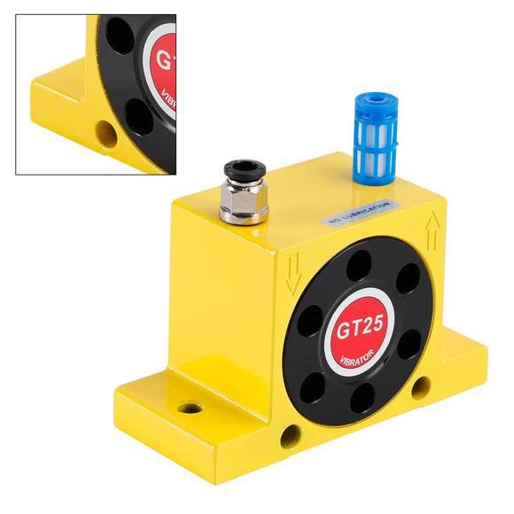 Pneumatic Turbine Vibrators GT25 1/4Inch Silent Golden Industrial Vibrator