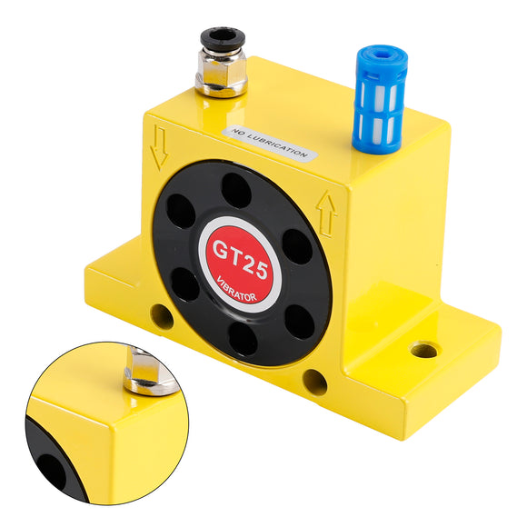 Pneumatic Turbine Vibrators GT25 1/4Inch Silent Golden Industrial Vibrator