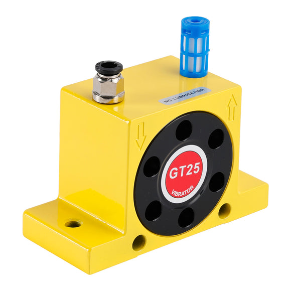 Pneumatic Turbine Vibrators GT25 1/4Inch Silent Golden Industrial Vibrator