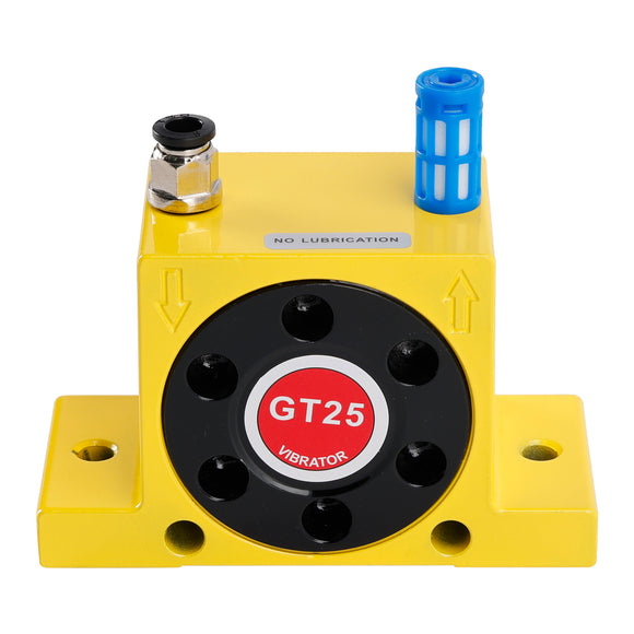 Pneumatic Turbine Vibrators GT25 1/4Inch Silent Golden Industrial Vibrator