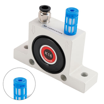 K16 Pneumatic Vibrator Power Concrete Vibrator Ball Type Air Turbine Oscillator - 0