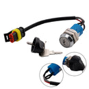 Ignition Starter Switch 1220-520002-AC For Big Joe Electric Forklift E30 EZ30-3