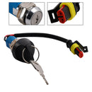 Ignition Starter Switch 1220-520002-AC For Big Joe Electric Forklift E30 EZ30-5