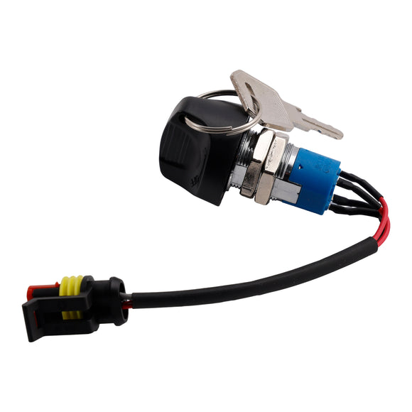 Ignition Starter Switch 1220-520002-AC For Big Joe Electric Forklift E30 EZ30