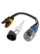 Ignition Starter Switch 1220-520002-AC For Big Joe Electric Forklift E30 EZ30-12