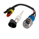 Ignition Starter Switch 1220-520002-AC For Big Joe Electric Forklift E30 EZ30-14